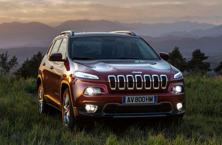 Jeep Cherokee Limited, Frontansicht, 2014, Foto: Chrysler Group LLC