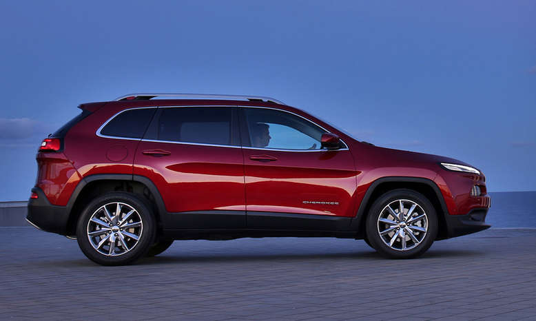 Jeep Cherokee Limited, Seitenansicht, 2014, Foto: Chrysler Group LLC