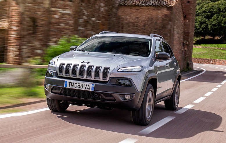 Jeep Cherokee Trailhawk, Frontansicht, 2014, Foto: Chrysler Group LLC