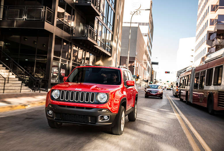 Jeep Renegade Lattitude, Frontansicht, 2014, Foto: Jeep