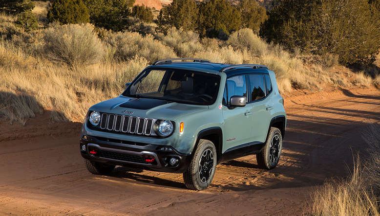 Jeep Renegade Trailhawk, Frontansicht, 2014, Foto: Jeep