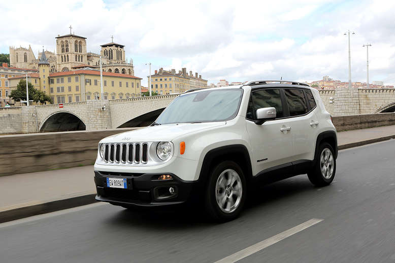 Jeep Renegade Limited, Seitenansicht, 2015, Foto: Jeep