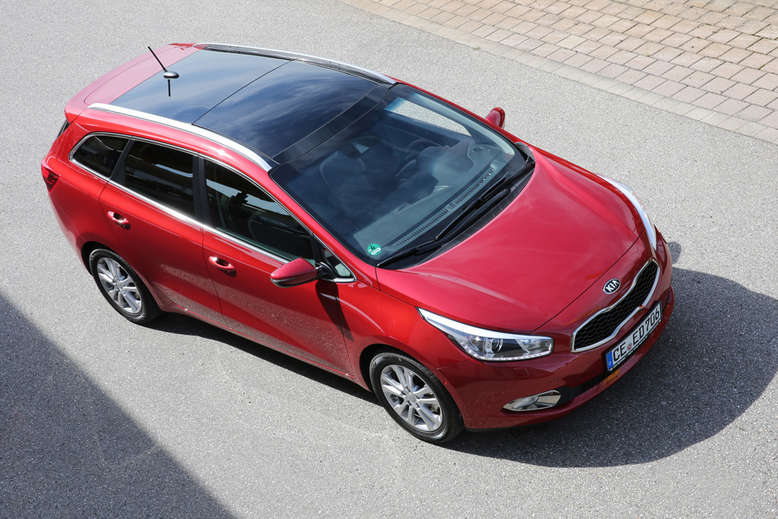 Kia cee’d Sportswagon, Draufsicht, 2013, Foto: Kia