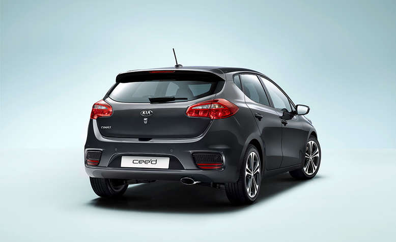 Kia cee´d, Fünftürer, Heckansicht, Seite, Modelljahr 2016, Foto: Kia