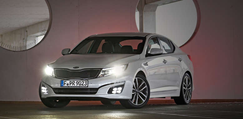 Kia Optima, Frontansicht, 2013, Foto: Kia