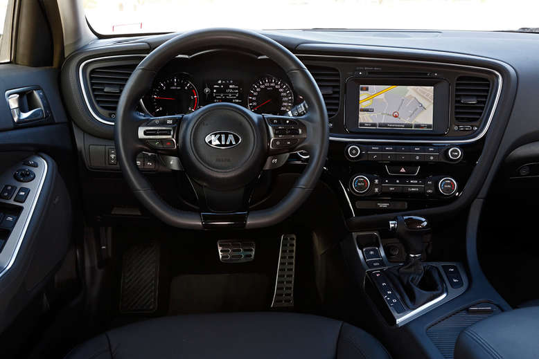 Kia Optima, Innenansicht, Cockpit, 2013, Foto: Kia