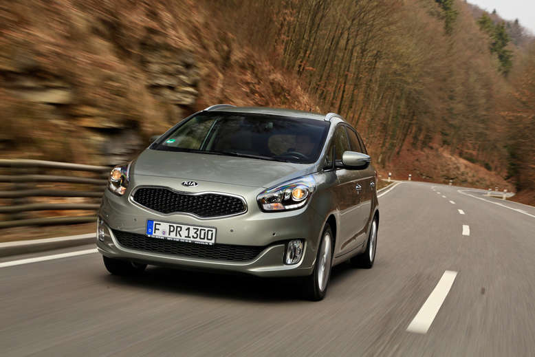 Kia Carens, Frontansicht, 2013, Foto: Kia