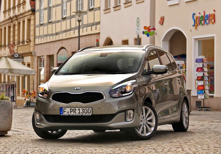 Kia Carens, Frontansicht, 2013, Foto: Kia