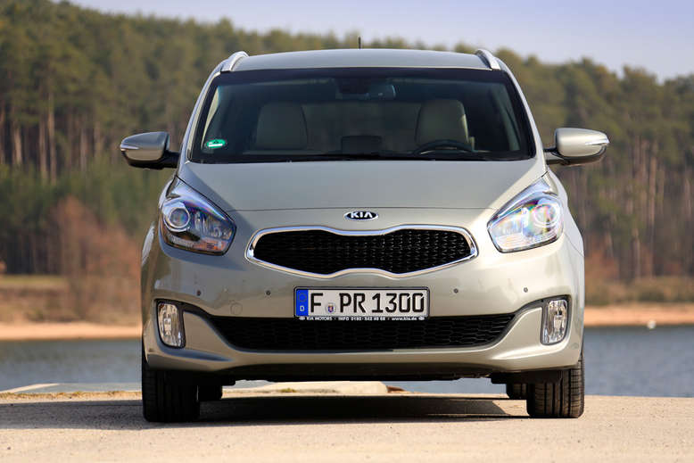 Kia Carens, Frontansicht, 2013, Foto: Kia