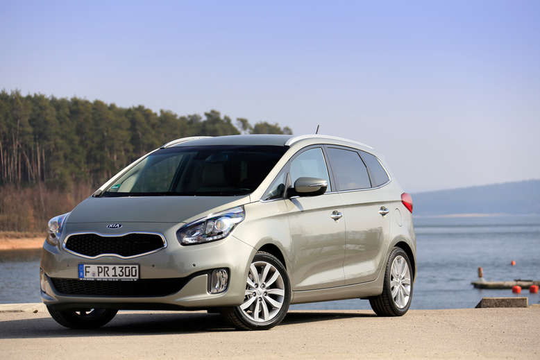 Kia Carens, Seitenansicht, 2013, Foto: Kia