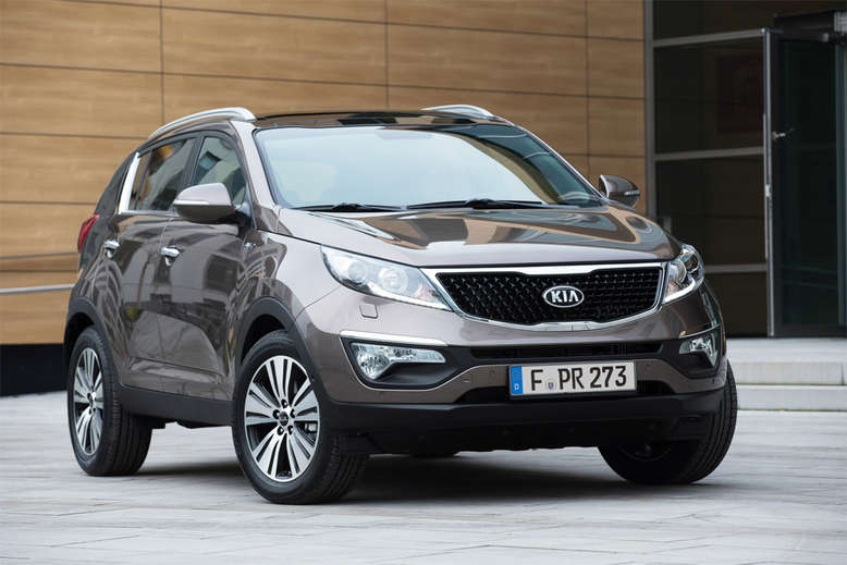 Kia Sportage, Frontansicht, 2014, Foto: Kia