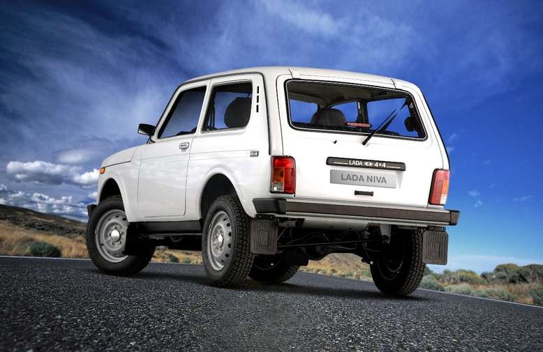 Lada Niva 4x4, Heck, Foto: Lada 