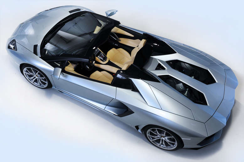 Lamborghini Aventador LP 700-4 Roadster, Draufsicht, 2012, Foto: Lamborghini 