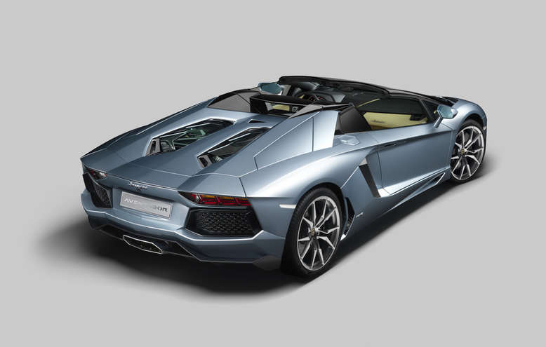 Lamborghini Aventador LP 700-4 Roadster, Heck, 2012, Foto: Lamborghini 