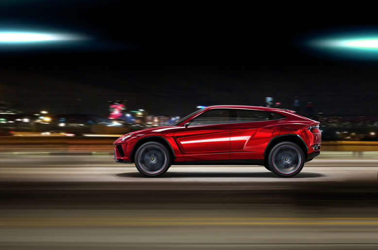 Lamborghini Urus, Seitenansicht, 2012, Foto: Lamborghini