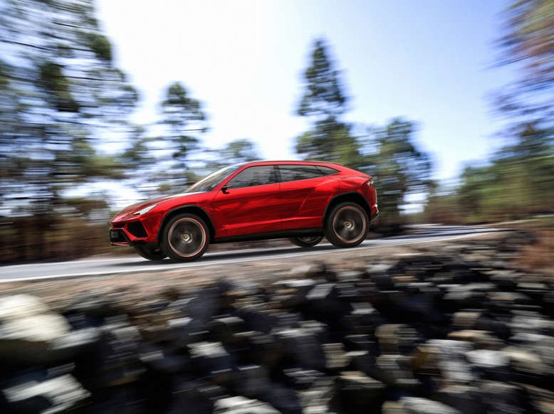 Lamborghini Urus, Seitenansicht, 2012, Foto: Lamborghini