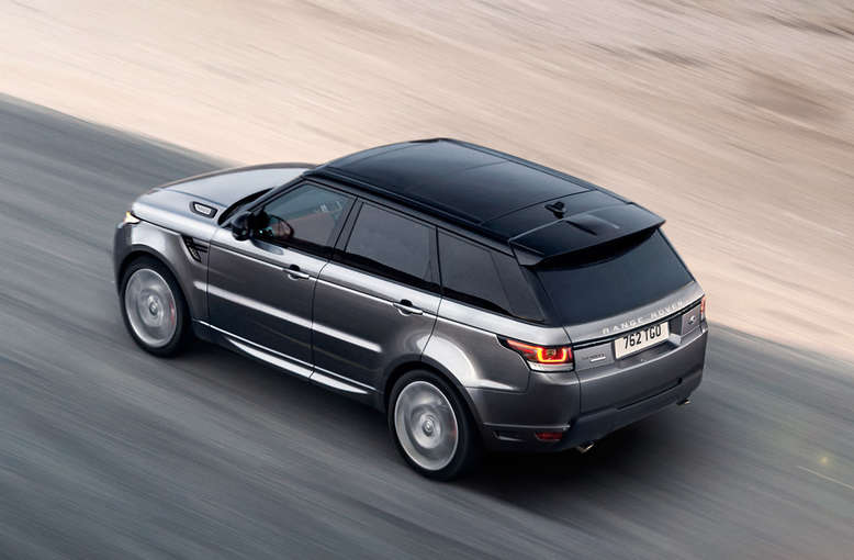 Land Rover Range Rover Sport, Draufsicht, Heckansicht, 2013, Foto: Land Rover