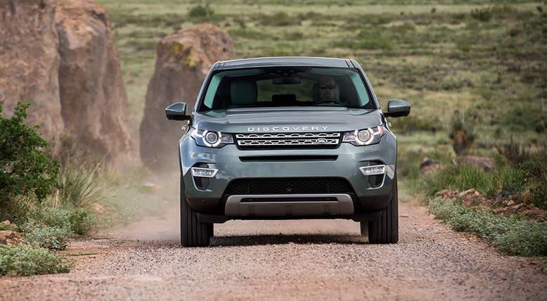 Land Rover Discovery Sport, Frontansicht, 2015, Foto: Land Rover