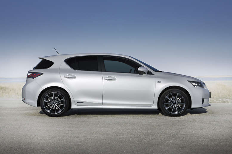 Lexus CT 200h, Sport, Seitenansicht, 2012, Foto: Lexus