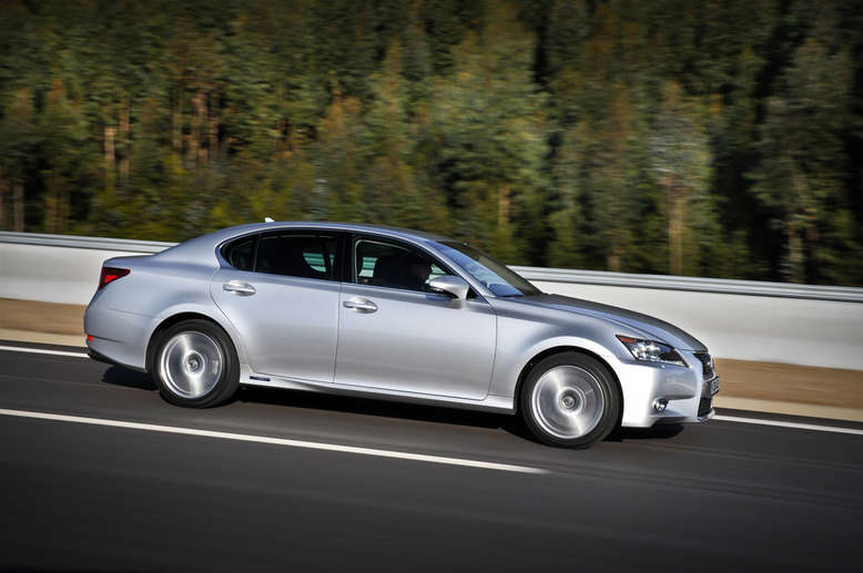 Lexus GS 450h, Seitenansicht, 2012, Foto: Lexus