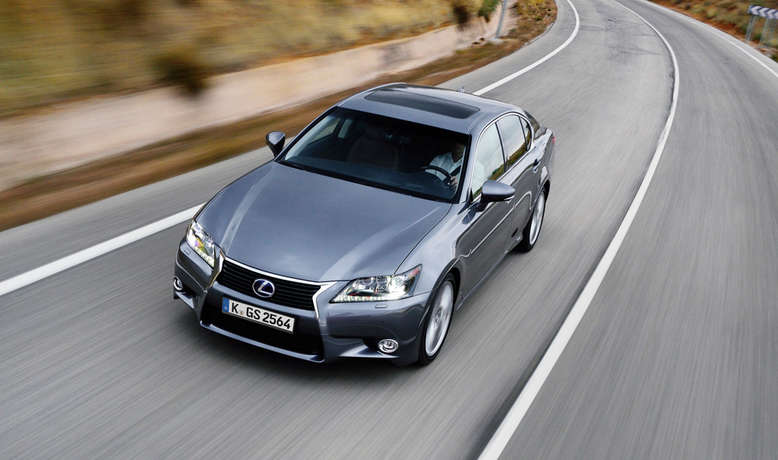 Lexus GS 300h, Frontansicht, Draufsicht, 2013, Foto: Lexus