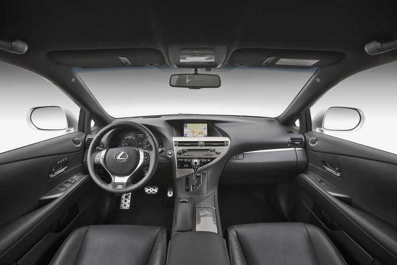 Lexus RX 450h, F-Sport, Innenansicht, Cockpit, 2012, Foto: Lexus