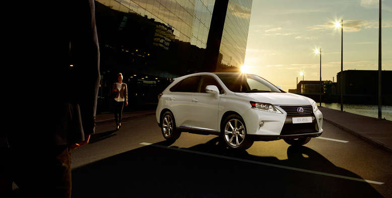 Lexus RX 450h, Seitenansicht, 2012, Foto: Lexus