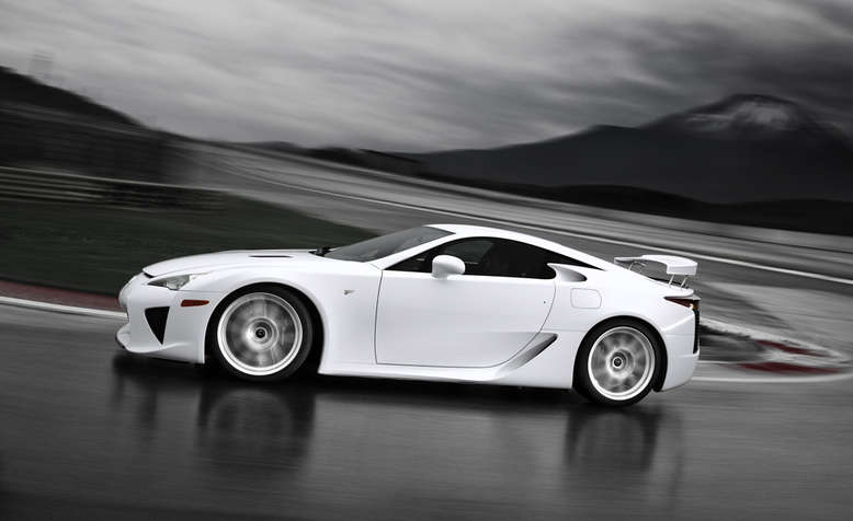 Lexus LFA, Seitenansicht, 2010, Foto: Lexus