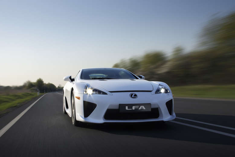 Lexus LFA, Frontansicht, 2010, Foto: Lexus