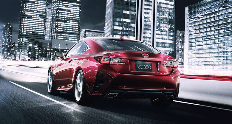 Lexus RC 350, Heckansicht, 2013, Foto: Lexus