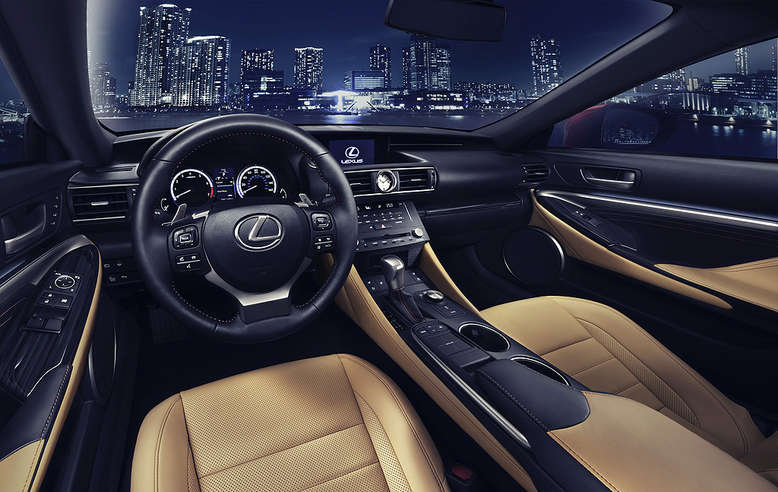 Lexus RC 350, Innenansicht, Cockpit, 2013, Foto: Lexus