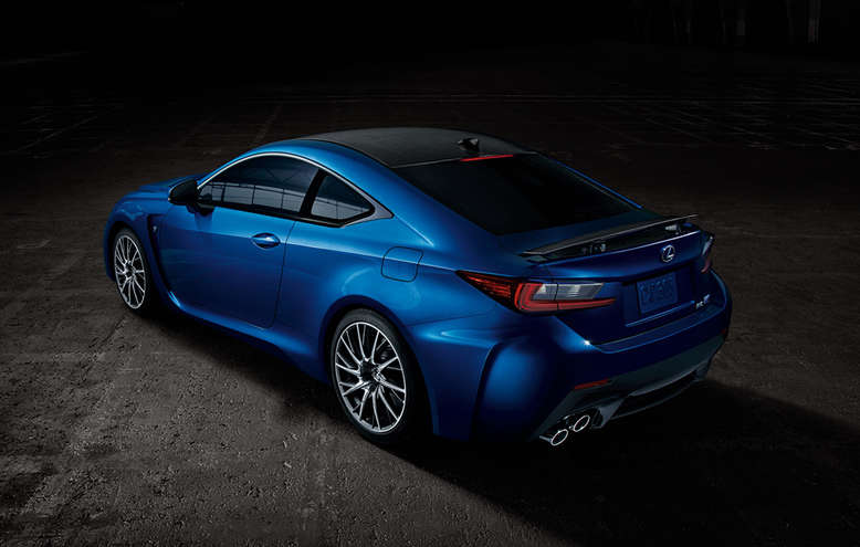 Lexus RC F, Heckansicht, 2014, Foto: Lexus