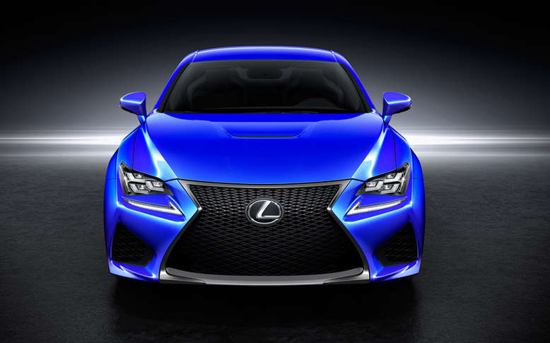 Lexus RC F, Frontansicht, 2014, Foto: Lexus