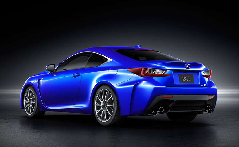 Lexus RC F, Heckansicht, 2014, Foto: Lexus