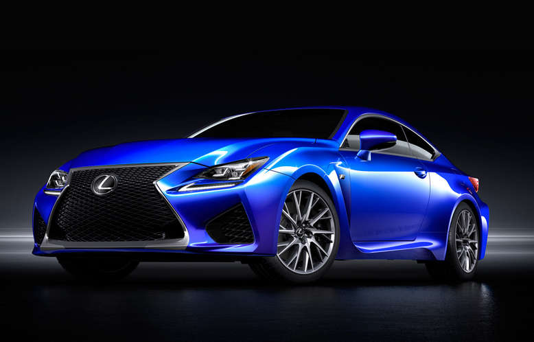 Lexus RC F, Frontansicht, 2014, Foto: Lexus