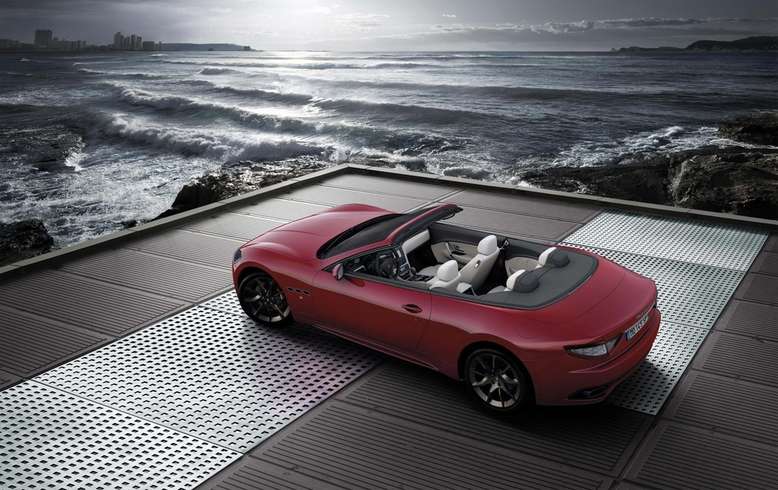 Maserati GranCabrio Sport, Seitenansicht, 2011, Foto: Maserati