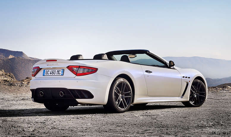 Maserati GranCabrio MC, Seitansicht, Heck, 2013, Foto: Maserati