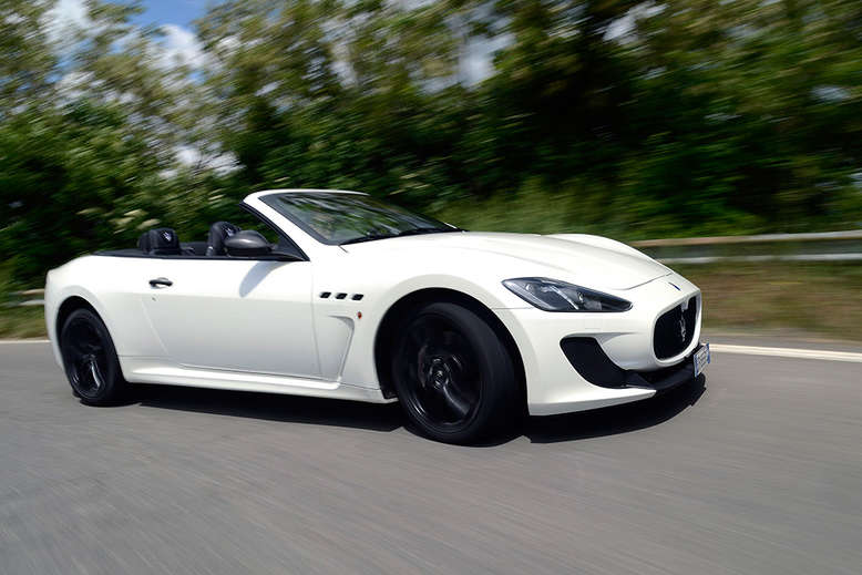 Maserati GranCabrio MC, Seitansicht, 2013, Foto: Maserati