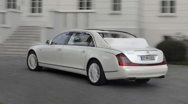 Maybach Landaulet, Heck, Foto: Daimler AG