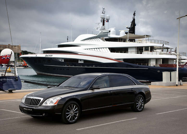 Maybach Zeppelin, Foto: Daimler AG