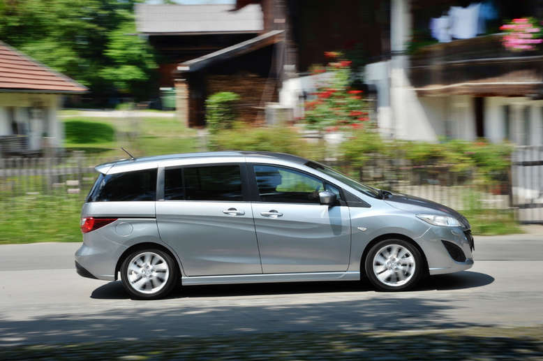 Mazda5, 2011, Seitenansicht, Foto: Mazda