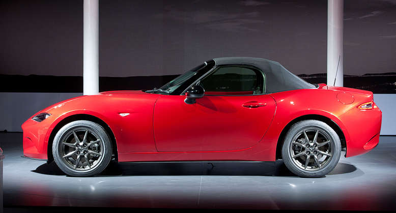 Mazda MX-5, Seitenansicht, 2014, Foto: Mazda 