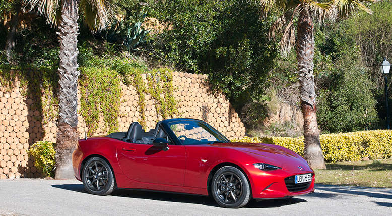 Mazda MX-5, Seitenansicht, 2015, Foto: Mazda