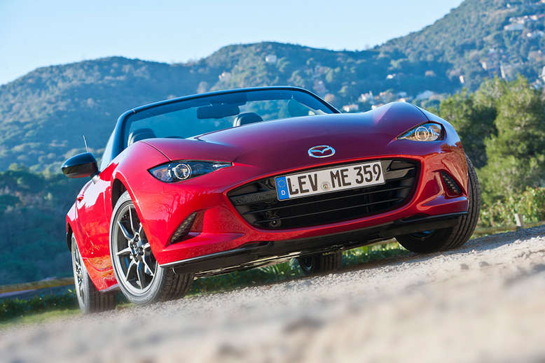 Mazda MX-5, Frontansicht, 2015, Foto: Mazda