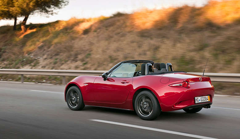 Mazda MX-5, Seitenansicht, 2015, Foto: Mazda