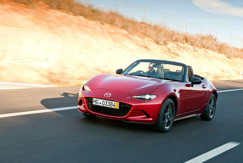 Mazda MX-5, Frontansicht, Seite, 2015, Foto: Mazda