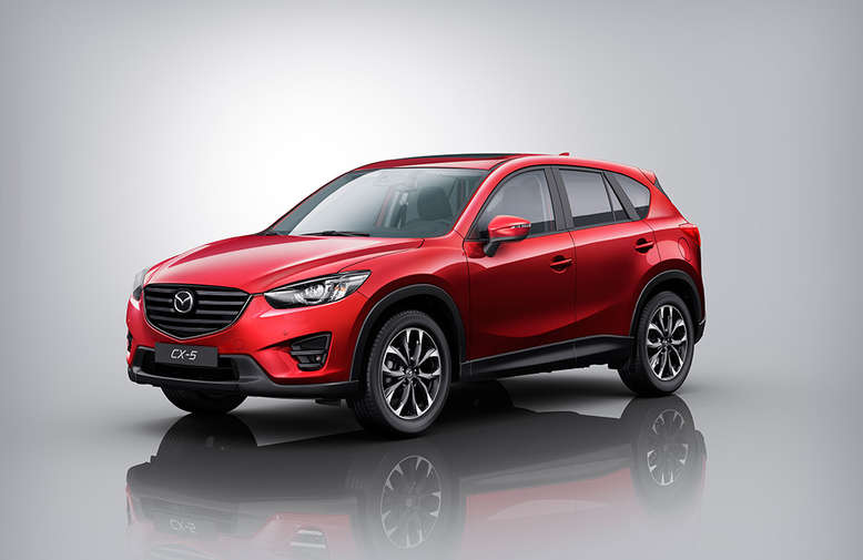 Mazda CX-5, Frontansicht, Seite, 2015, Foto: Mazda