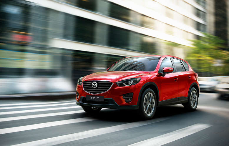 Mazda CX-5, Frontansicht, Seite, 2015, Foto: Mazda