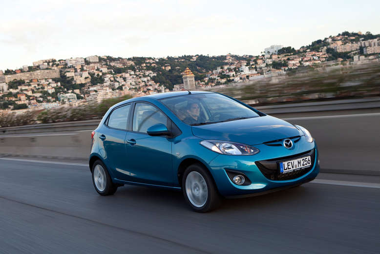 Mazda 2, 2010, 4-Türer, Foto: Mazda