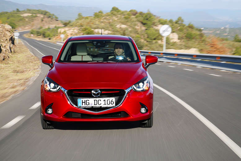 Mazda 2, Frontansicht, 2015, Foto: Mazda